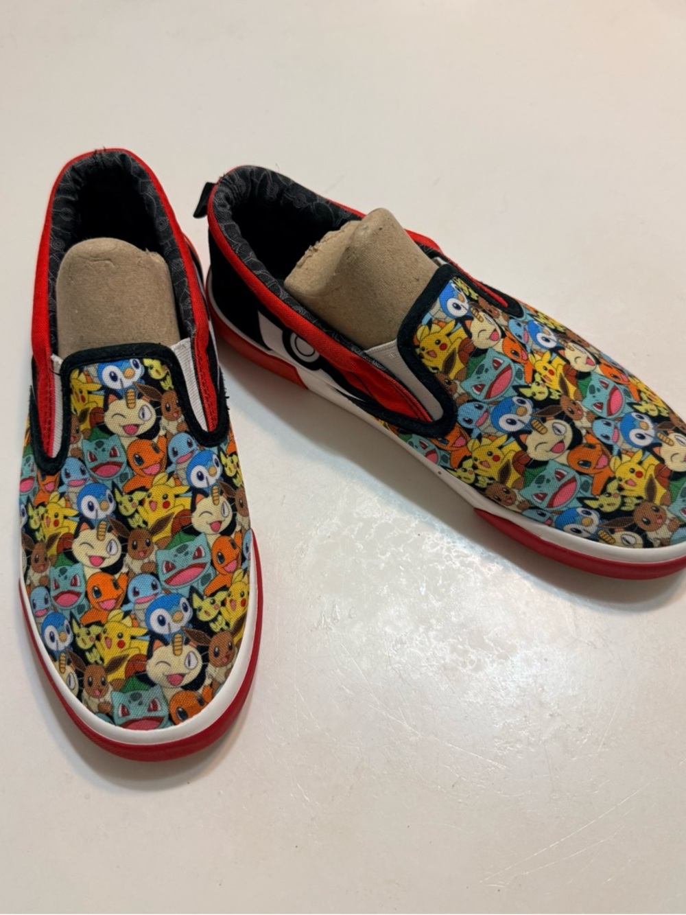 Pokémon unisex slip on sneakers by Ground up size 5